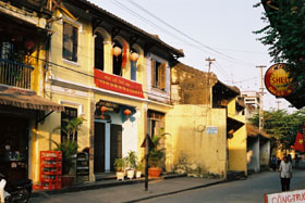 Vue de Hoi An (photo prise  6h du matin)