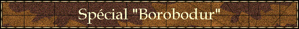 Spcial "Borobodur"